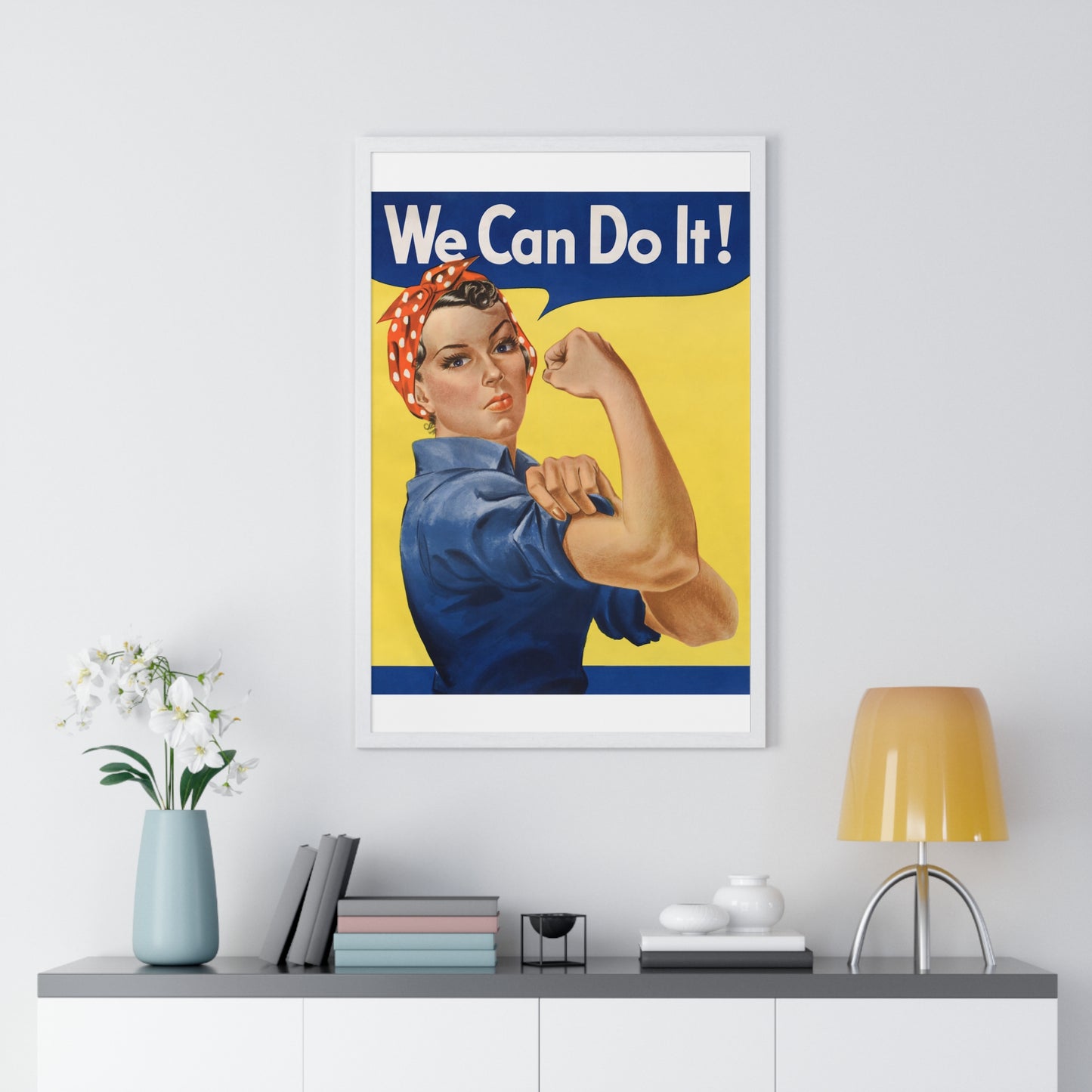 "We Can Do It!", also called "Rosie the Riveter"