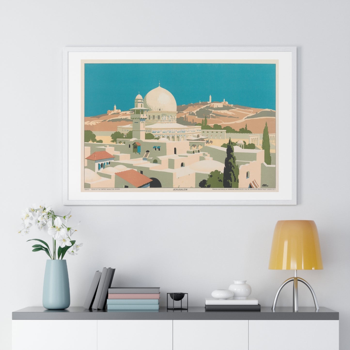 Jerusalem by Frank Newbould - Framed Poster