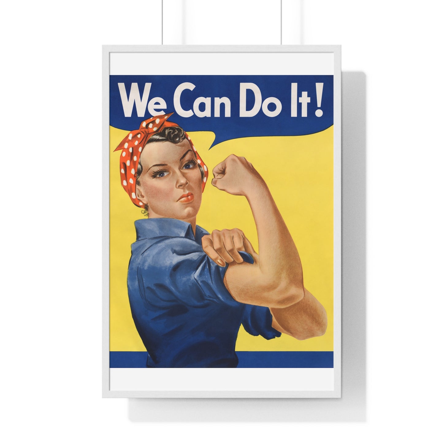 "We Can Do It!", also called "Rosie the Riveter"