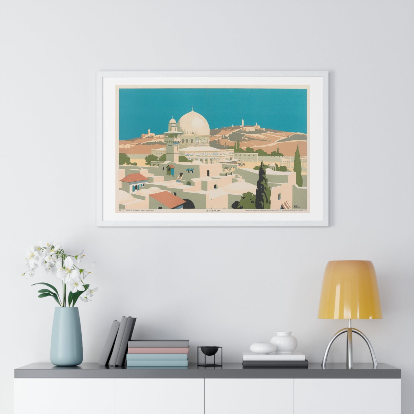 Jerusalem by Frank Newbould - Framed Poster