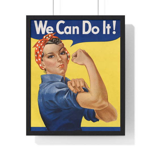 "We Can Do It!", also called "Rosie the Riveter"