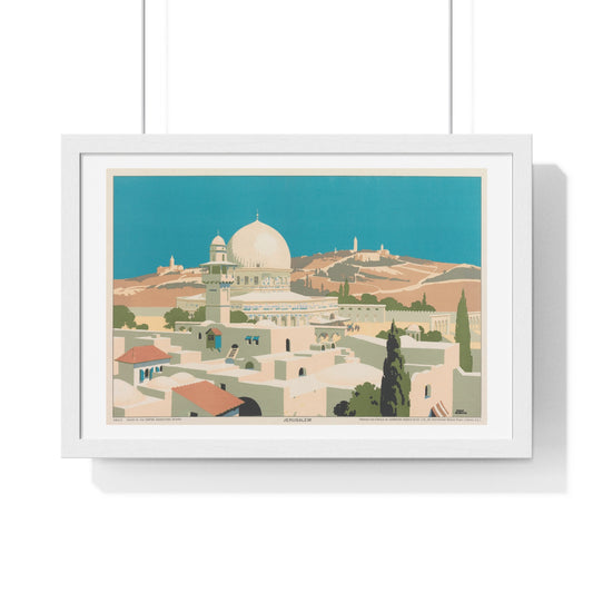 Jerusalem by Frank Newbould - Framed Poster