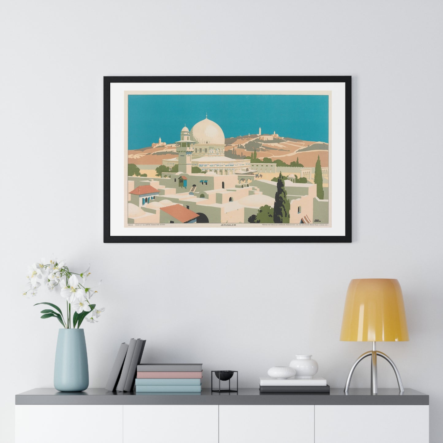 Jerusalem by Frank Newbould - Framed Poster