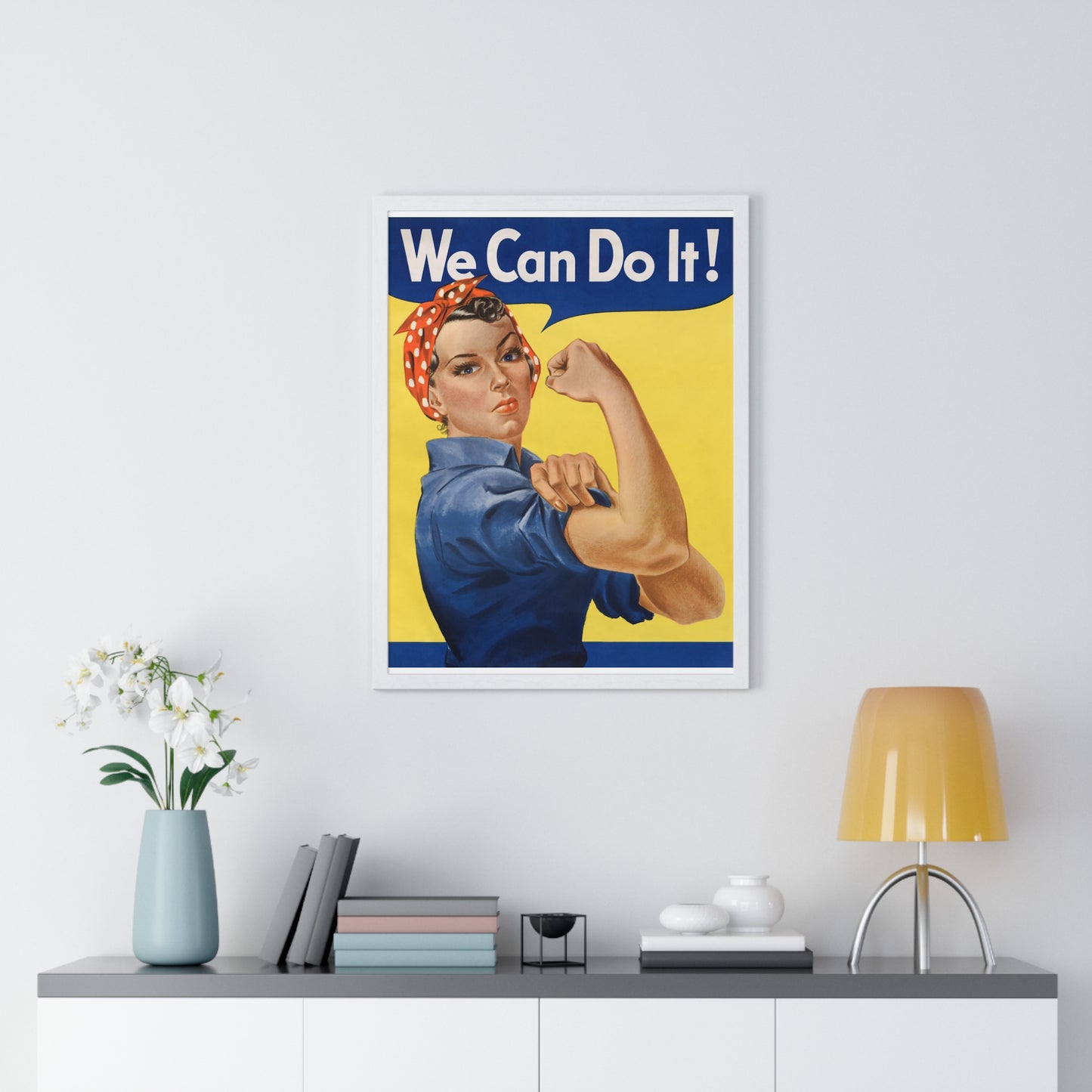 "We Can Do It!", also called "Rosie the Riveter"