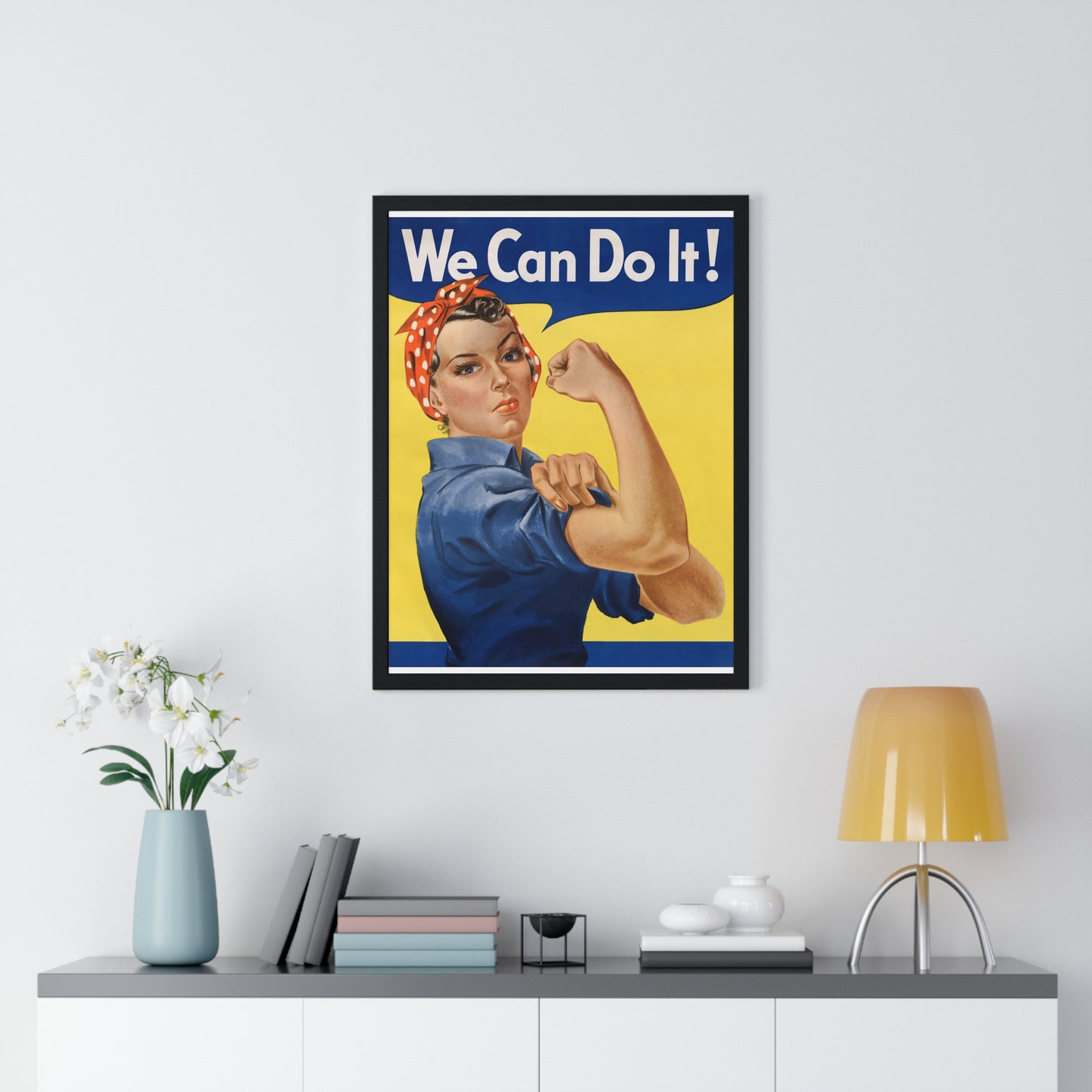 "We Can Do It!", also called "Rosie the Riveter"