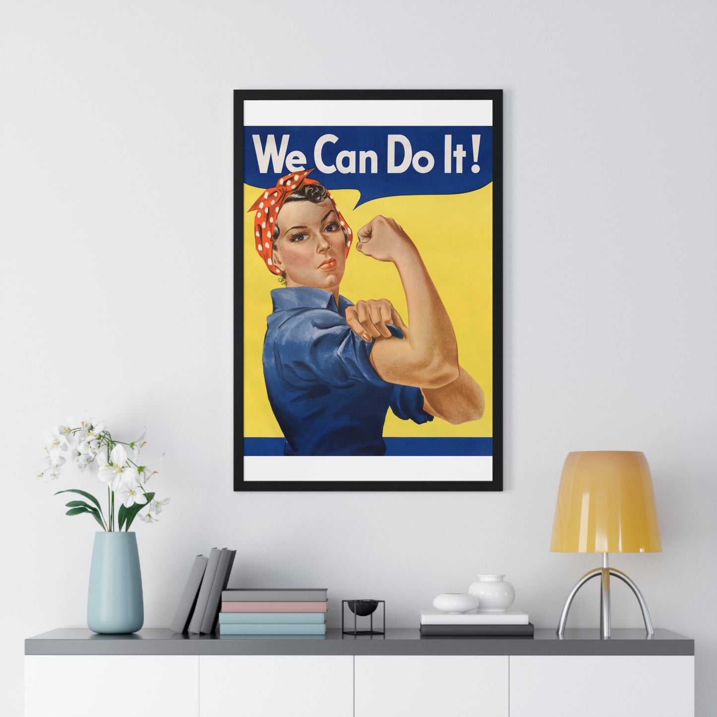 "We Can Do It!", also called "Rosie the Riveter"