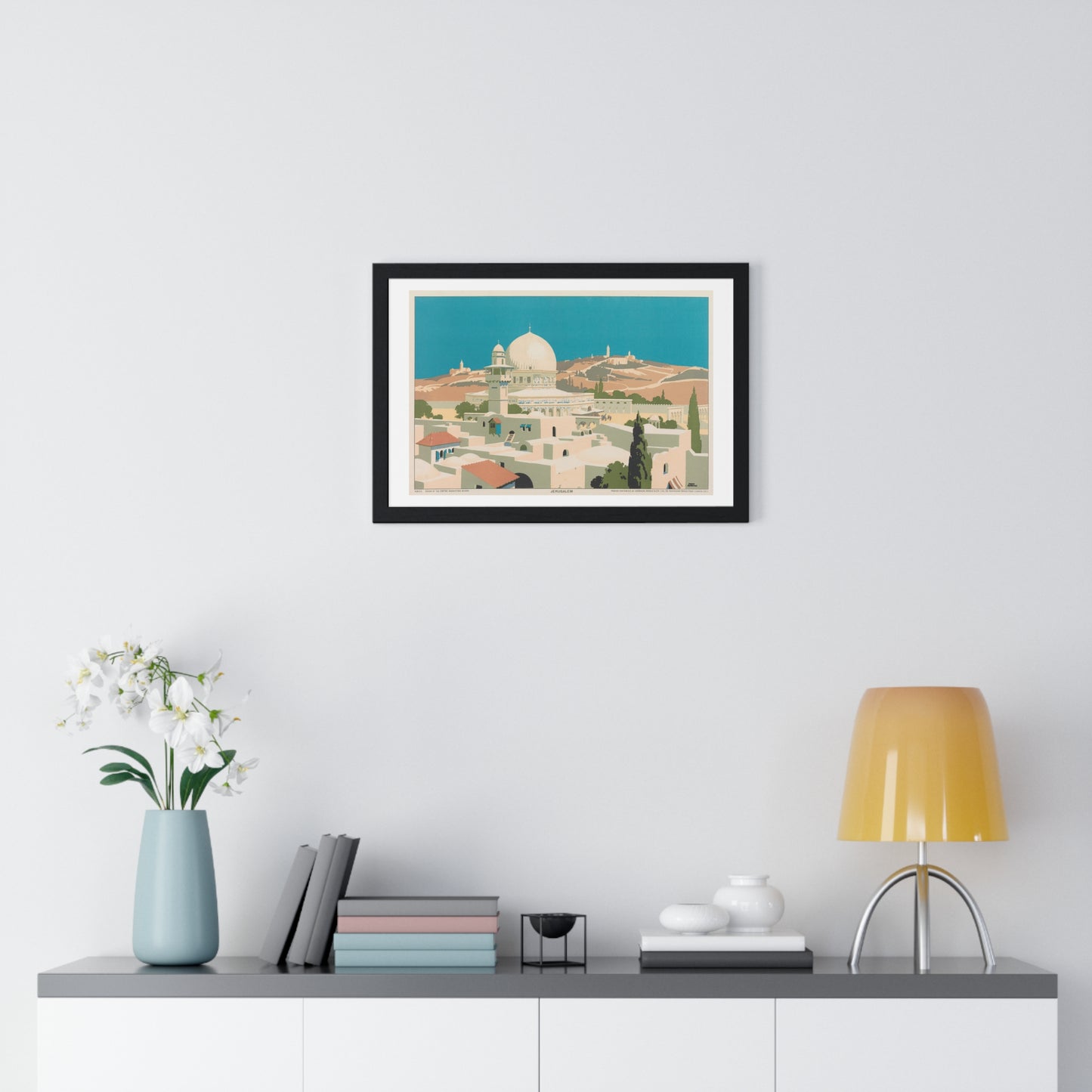 Jerusalem by Frank Newbould - Framed Poster