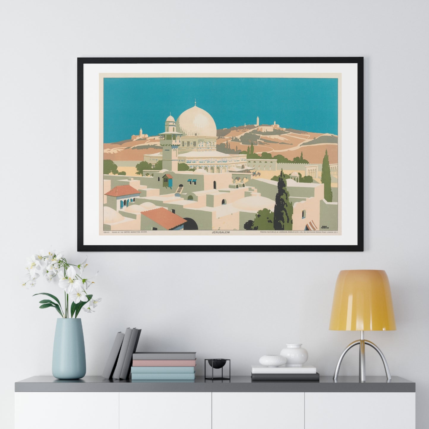 Jerusalem by Frank Newbould - Framed Poster